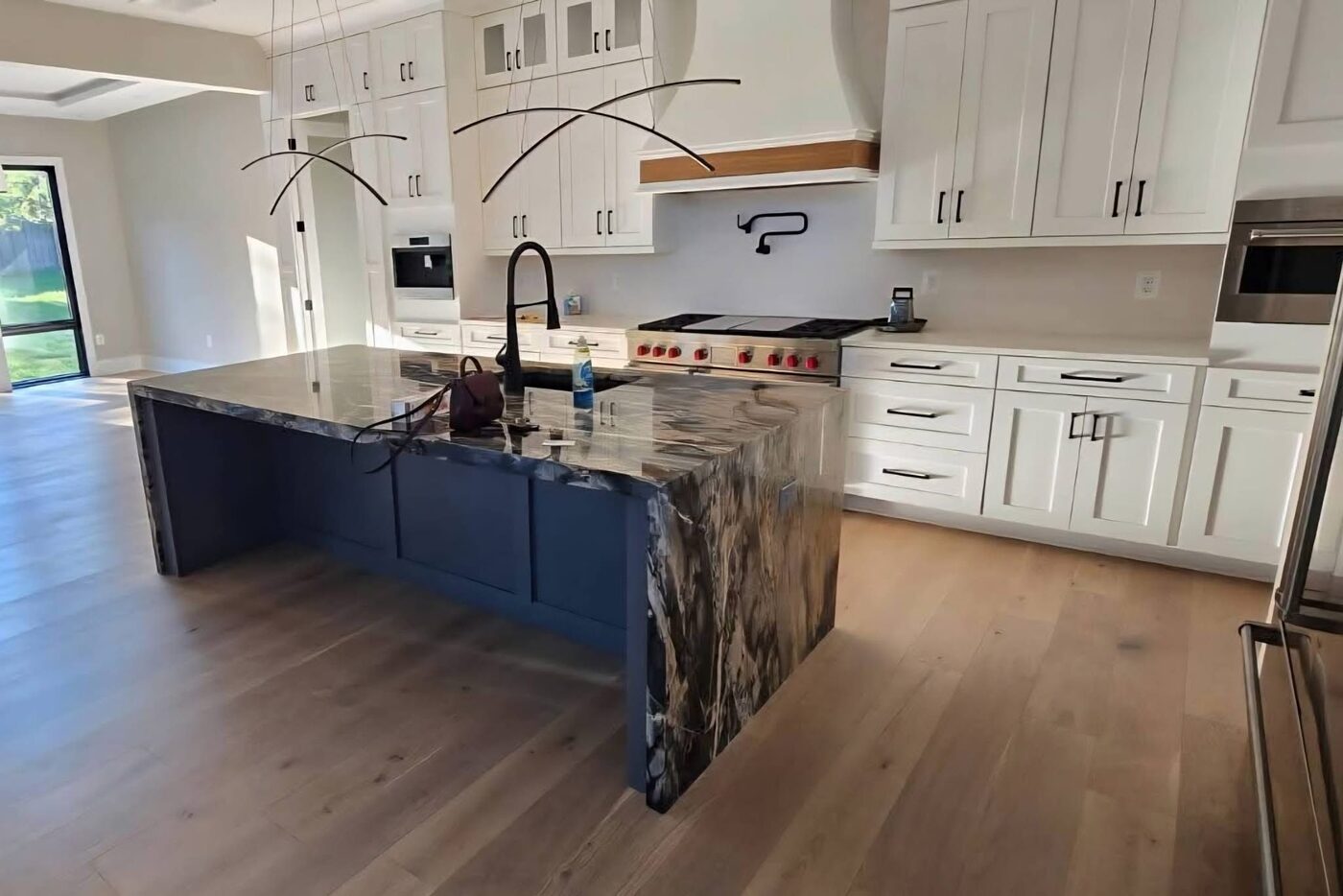 Recent Island Granite kitchen installation