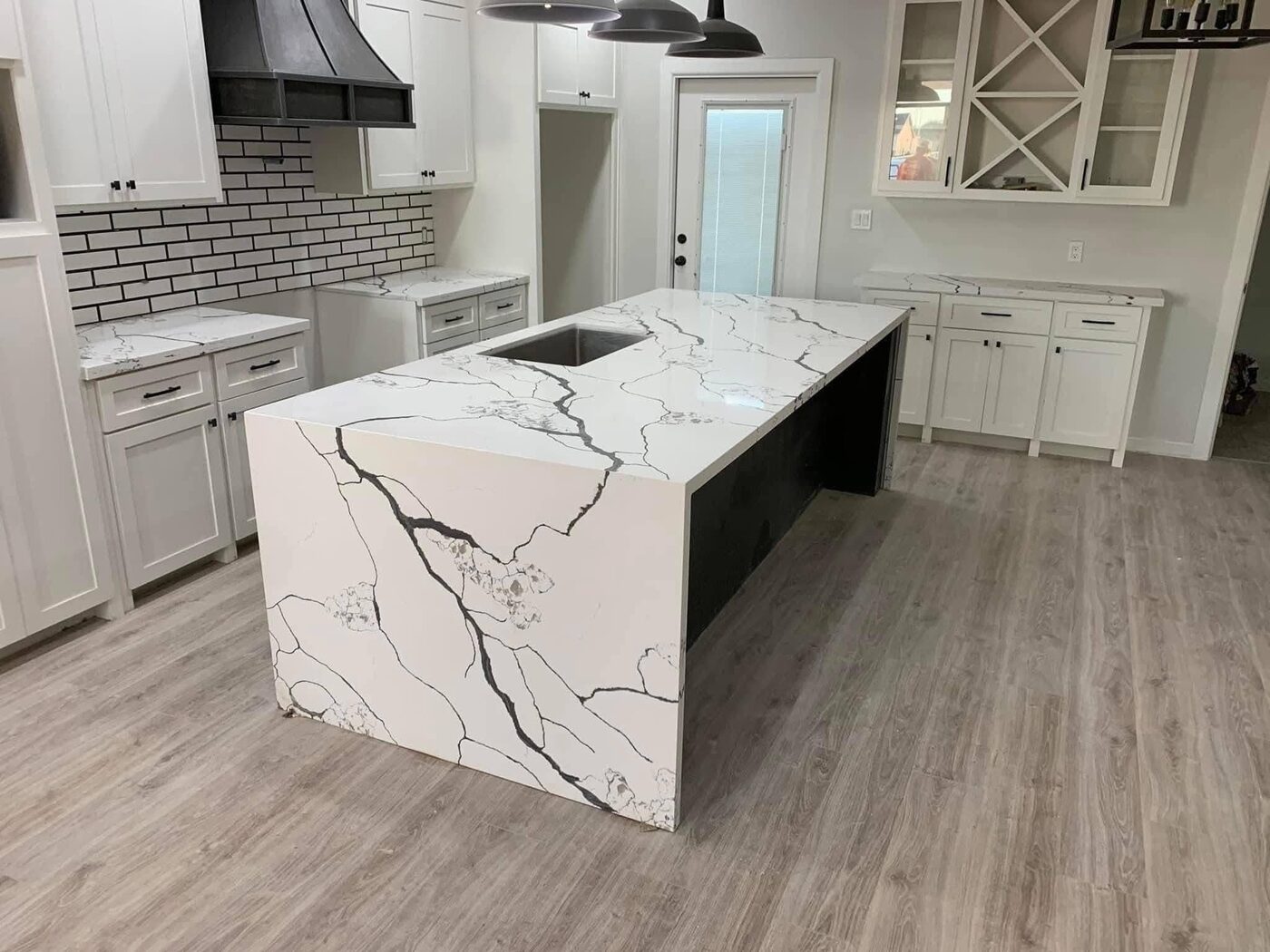 Recent Island Granite kitchen installation